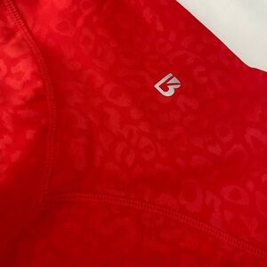 Buffbunny Bright Red Leopard Shorts